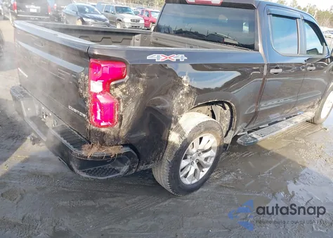 2020 Chevrolet Silverado 1500 4Wd Short Bed Custom из США, поврежденный, VIN 3GCUYBEF9LG101234